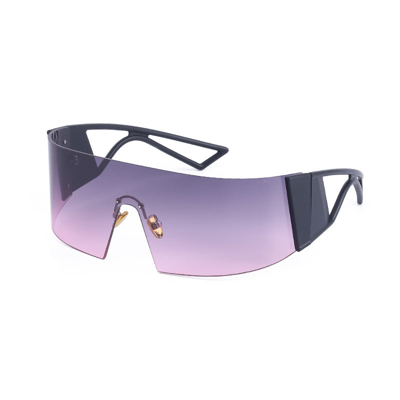 Modern Cyclist One-Piece Large Frame Sunglasses