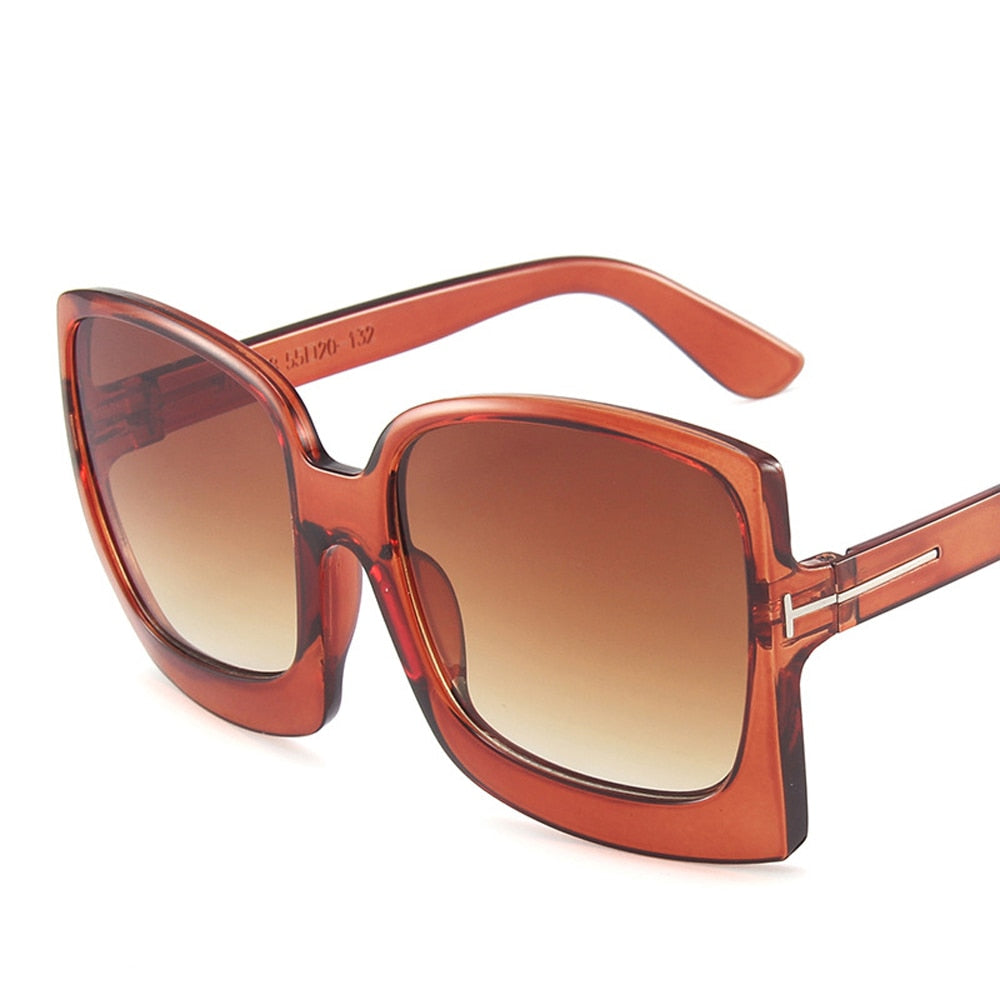 Retro Allure Oversized Sunglasses