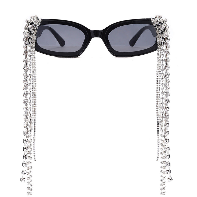 UrbanGlam Square Tassel Sunnies