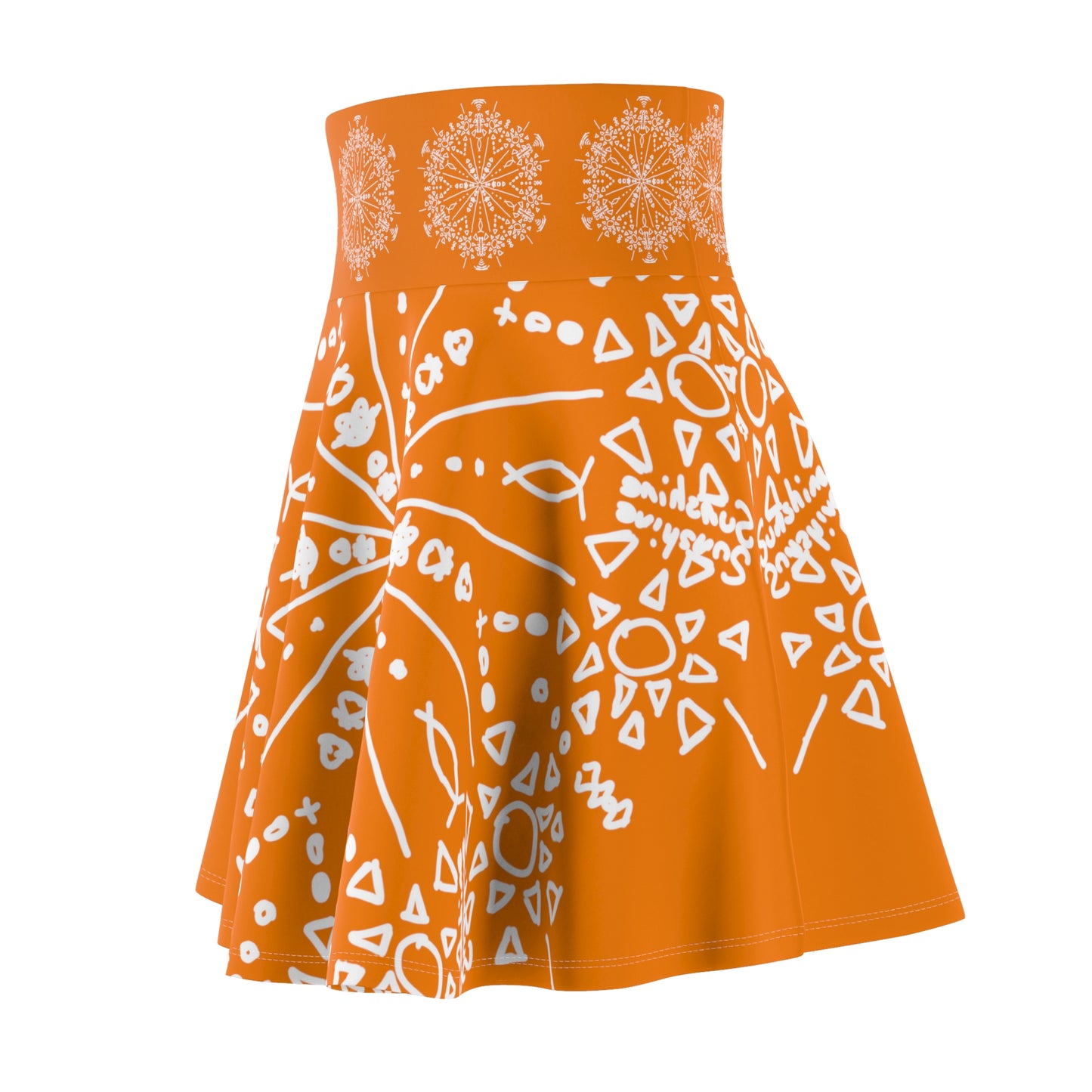 Solar Flare Women's Skirt - Sunshine☀️