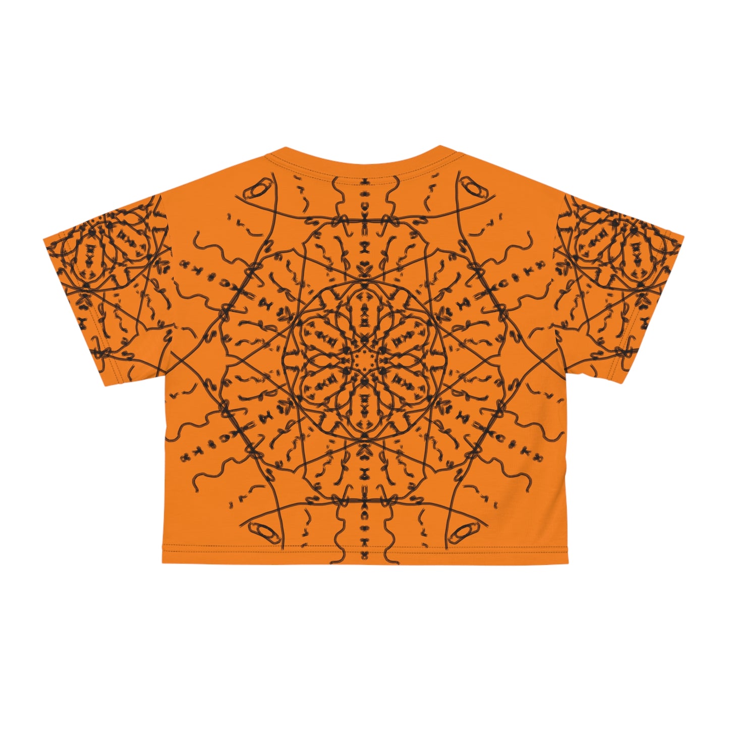 Black Whole Sun Women's Crop Top - Sunshine☀️