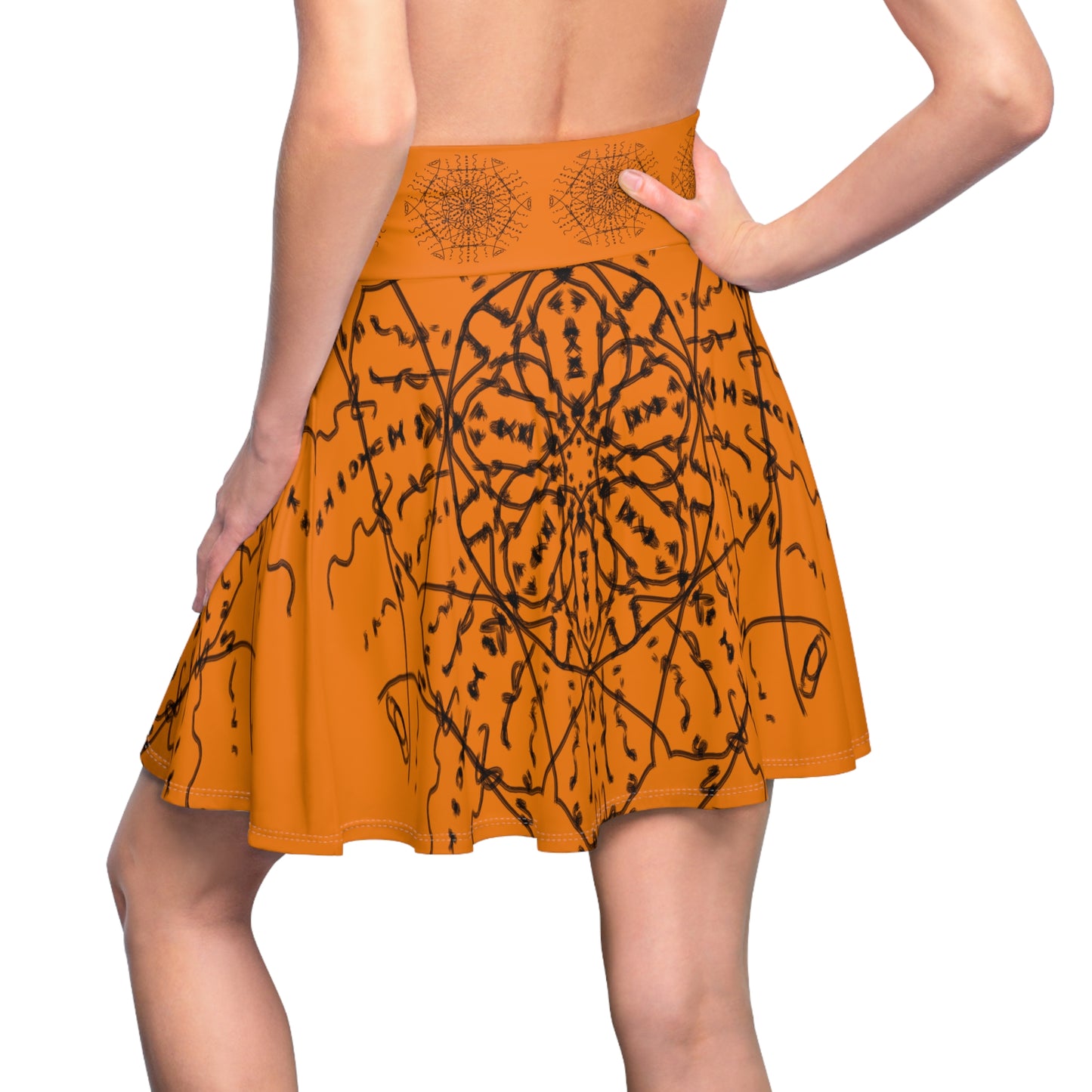 Black Whole Sun Women's Skirt - Sunshine☀️