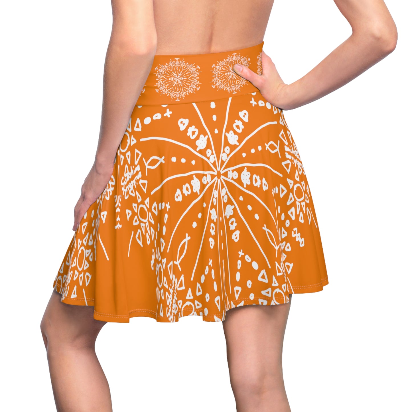 Solar Flare Women's Skirt - Sunshine☀️