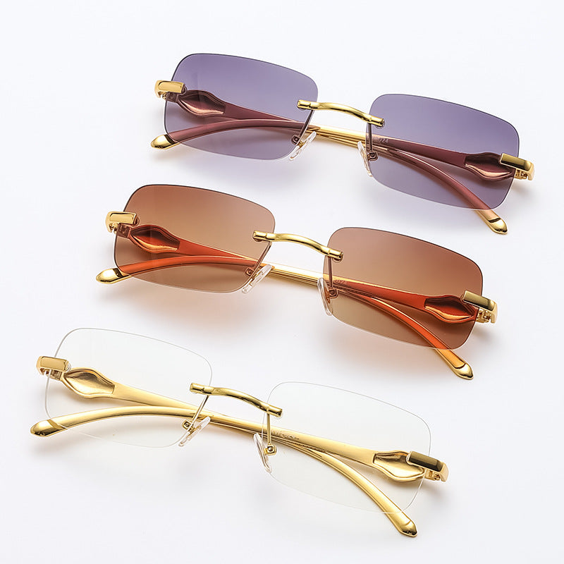 Leopard Edge Miniature Sunglasses