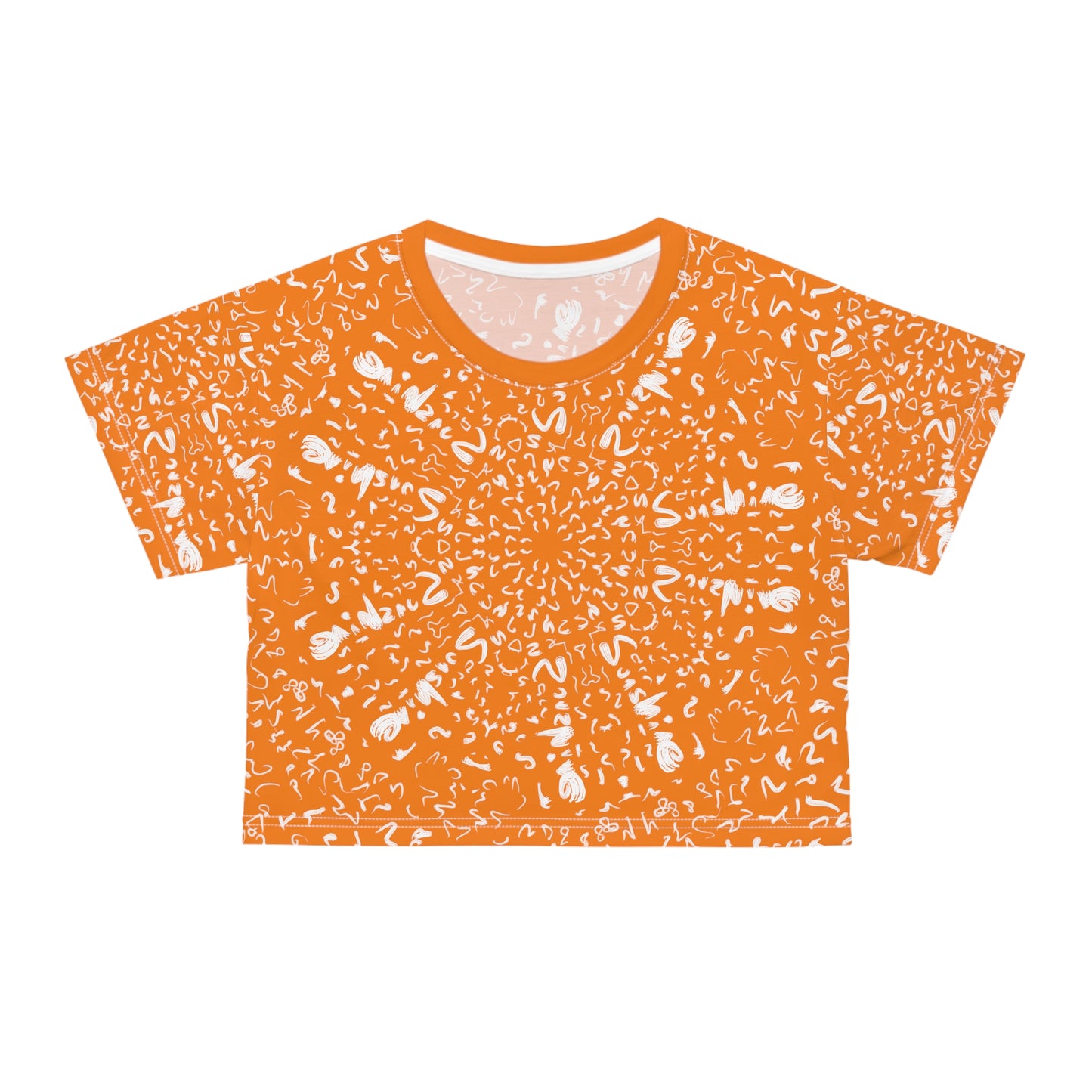 Sun Burst Women's Crop Top - Sunshine☀️