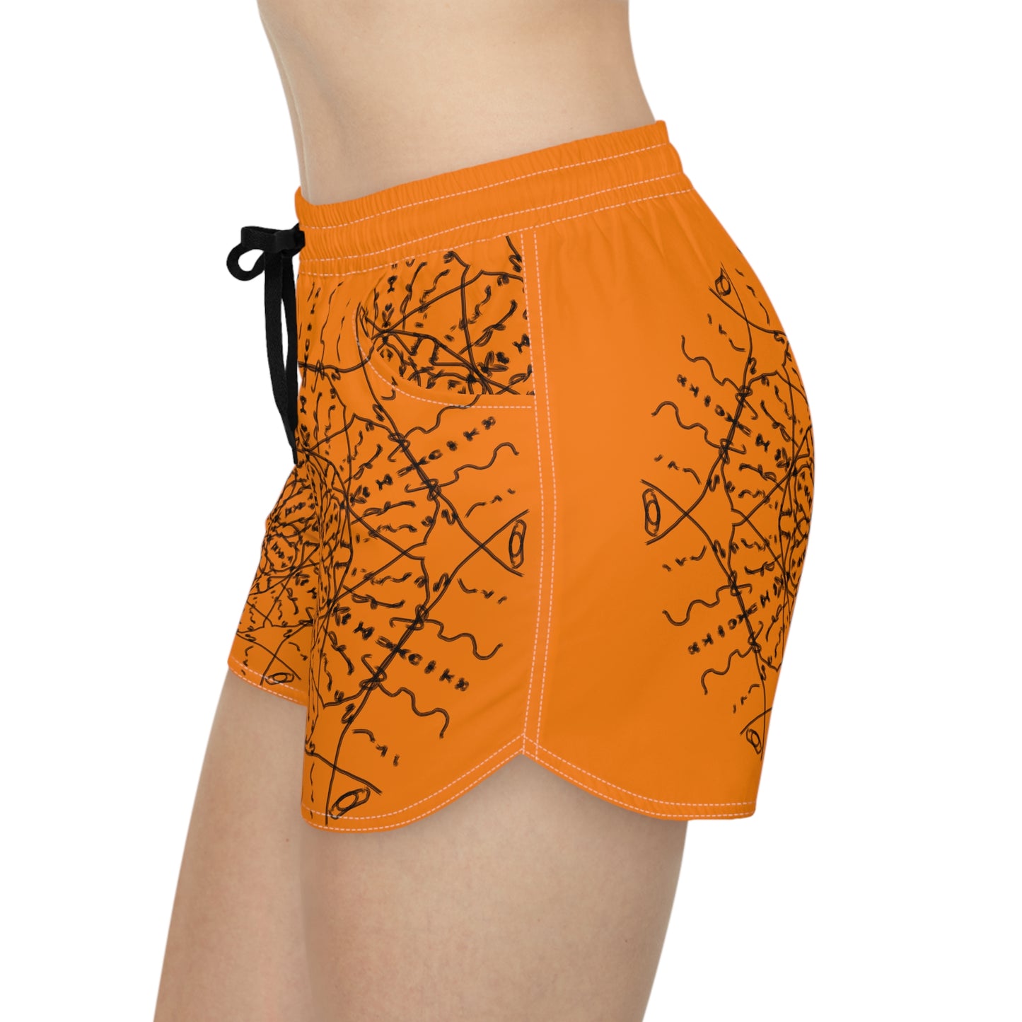 Black Whole Sun Women's Shorts - Sunshine☀️