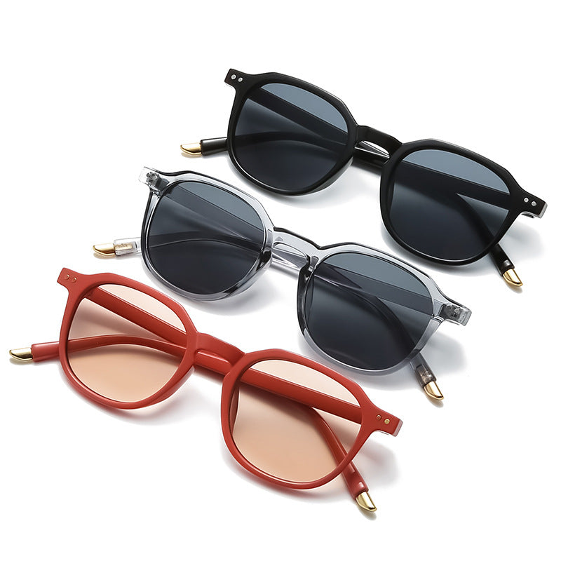 EuroRetro Chic Square Rice Nail Sunglasses