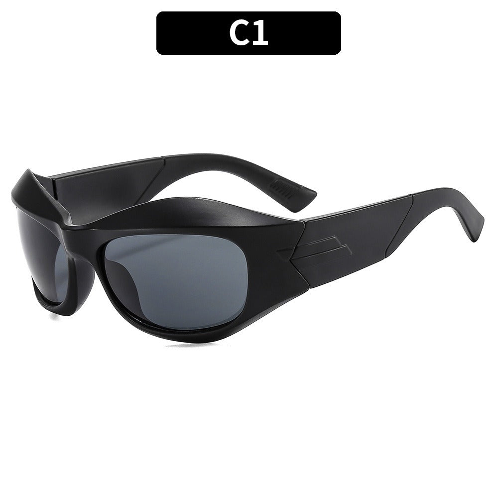 Neo-Revival Y2K Futuristic Sunglasses