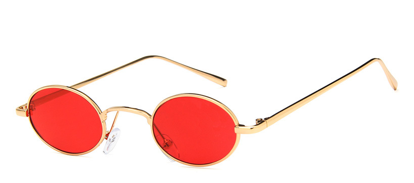 Classic Elegance Oval Linked Sunglasses