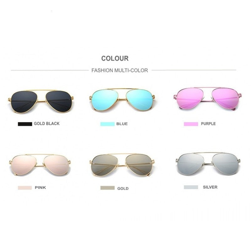 Enchanté Pink Mirror Shades