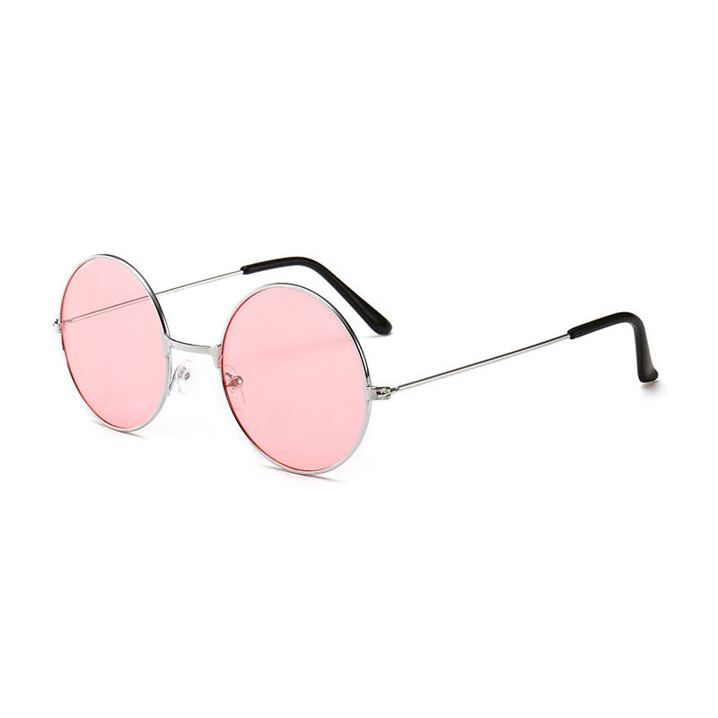 Vintage Mariner Round Metal Frame Sunglasses