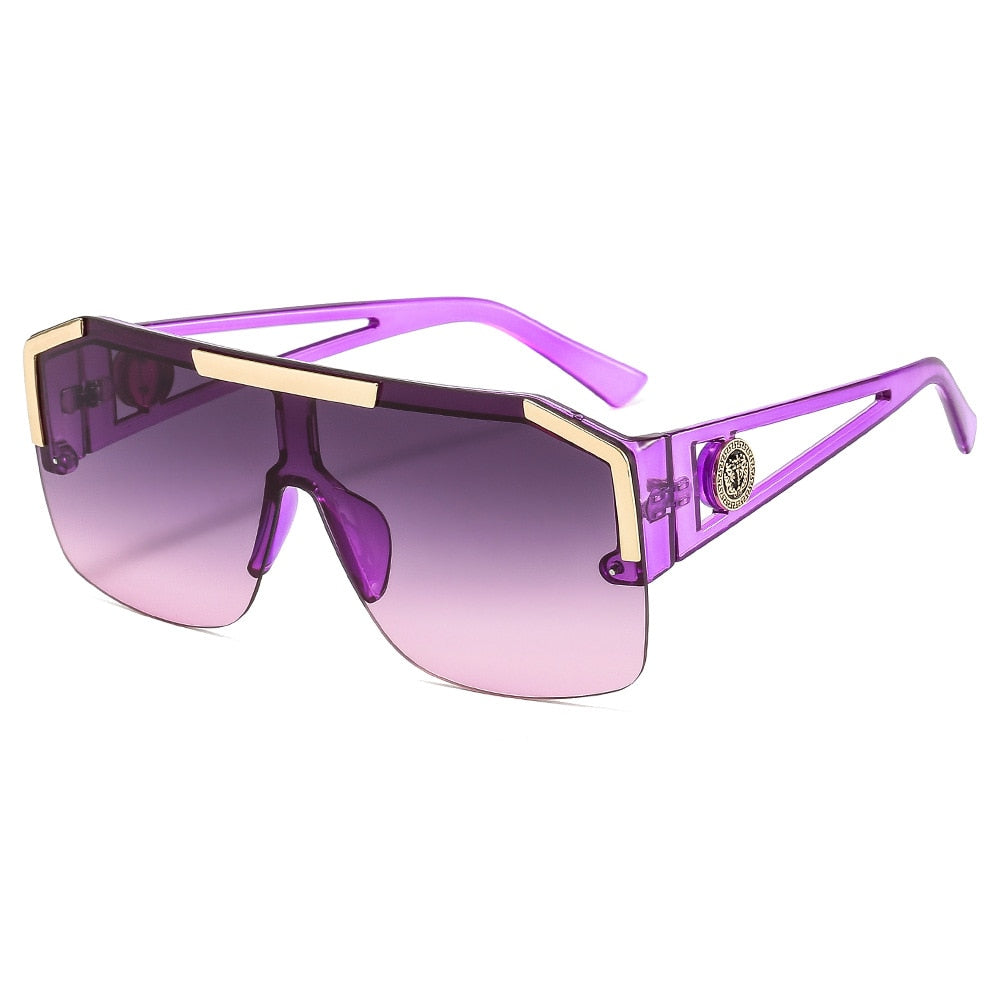 Grandiose Vintage Oversized Square Sunglasses