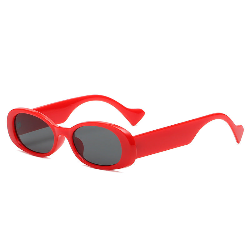 Trendsetter Retro Mini Oval Sunglasses