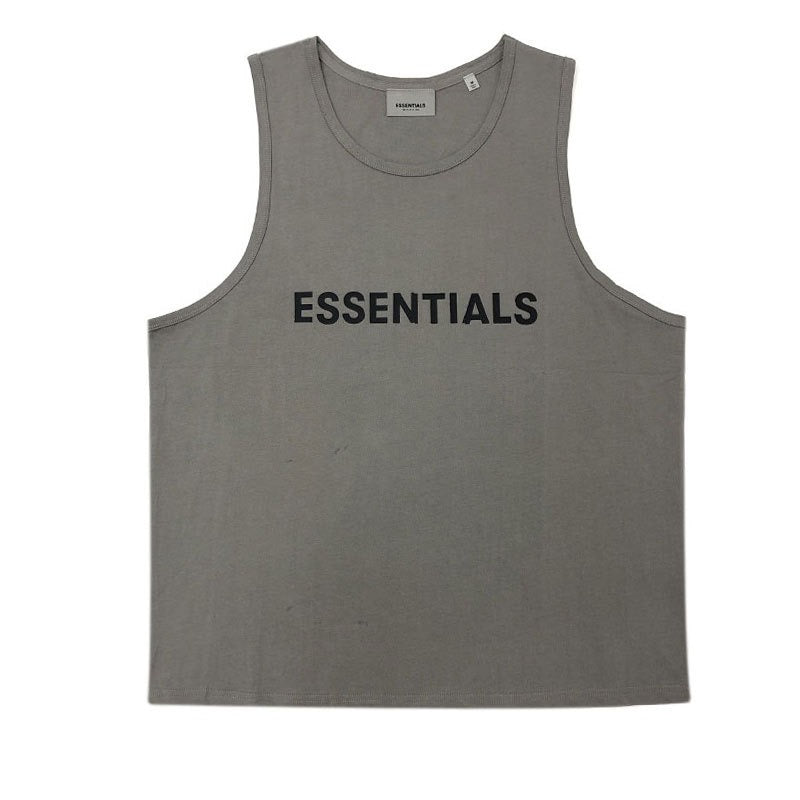ESSENTIALS Urban Streetwear Cotton Tank Top