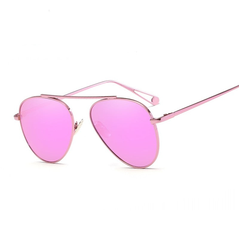 Enchanté Pink Mirror Shades
