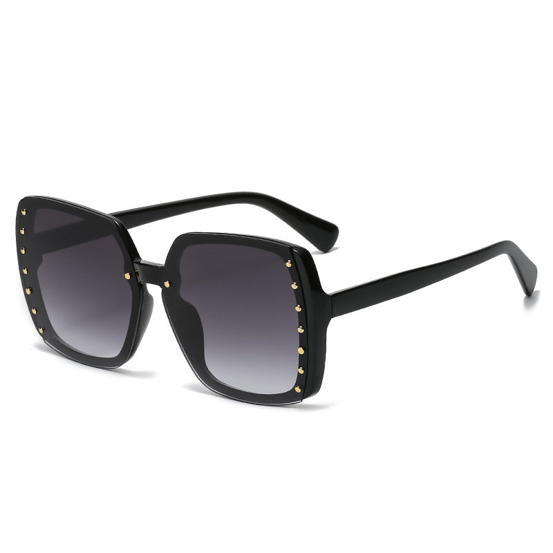 Riviera Chic Oversized Square Sunglasses