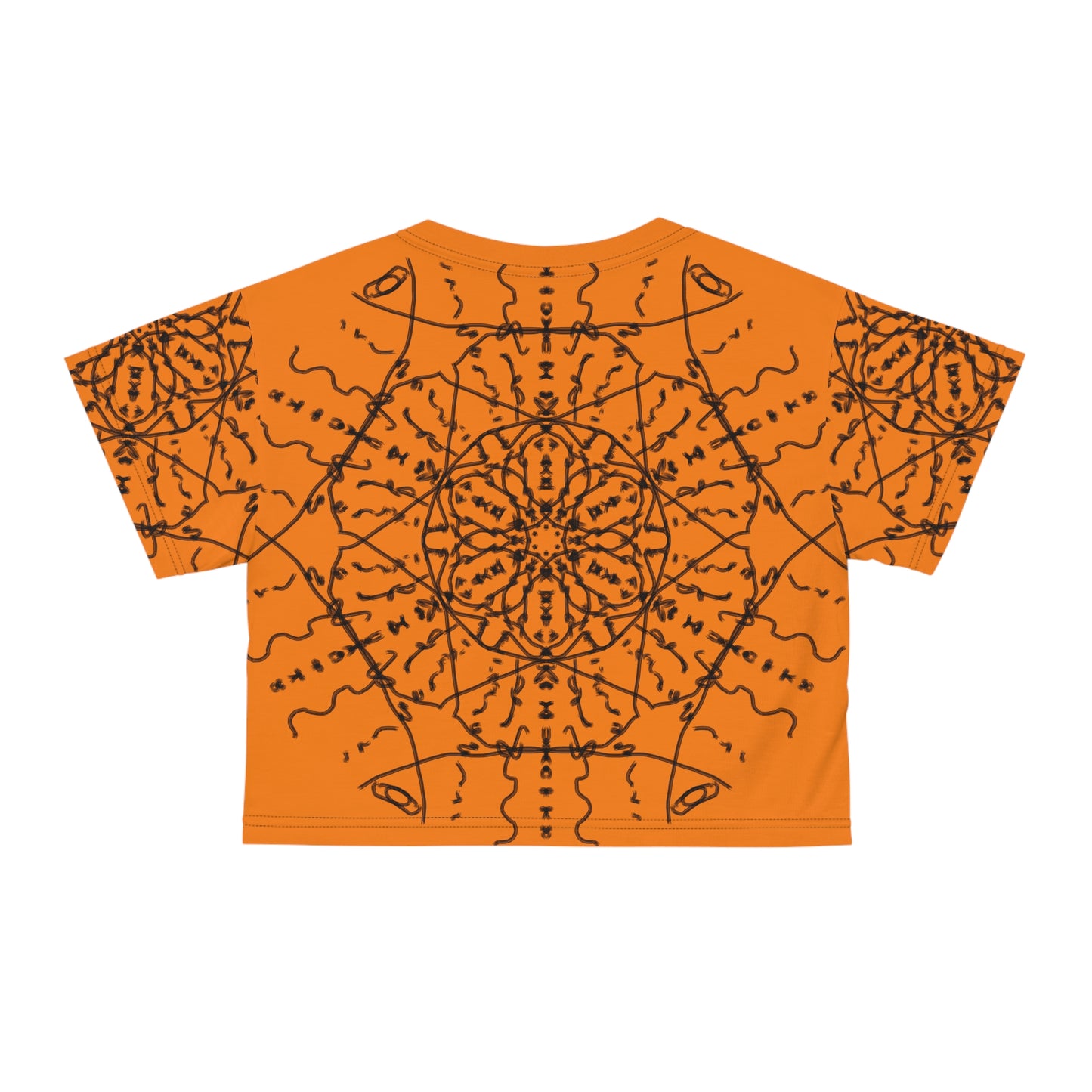 Black Whole Sun Women's Crop Top - Sunshine☀️