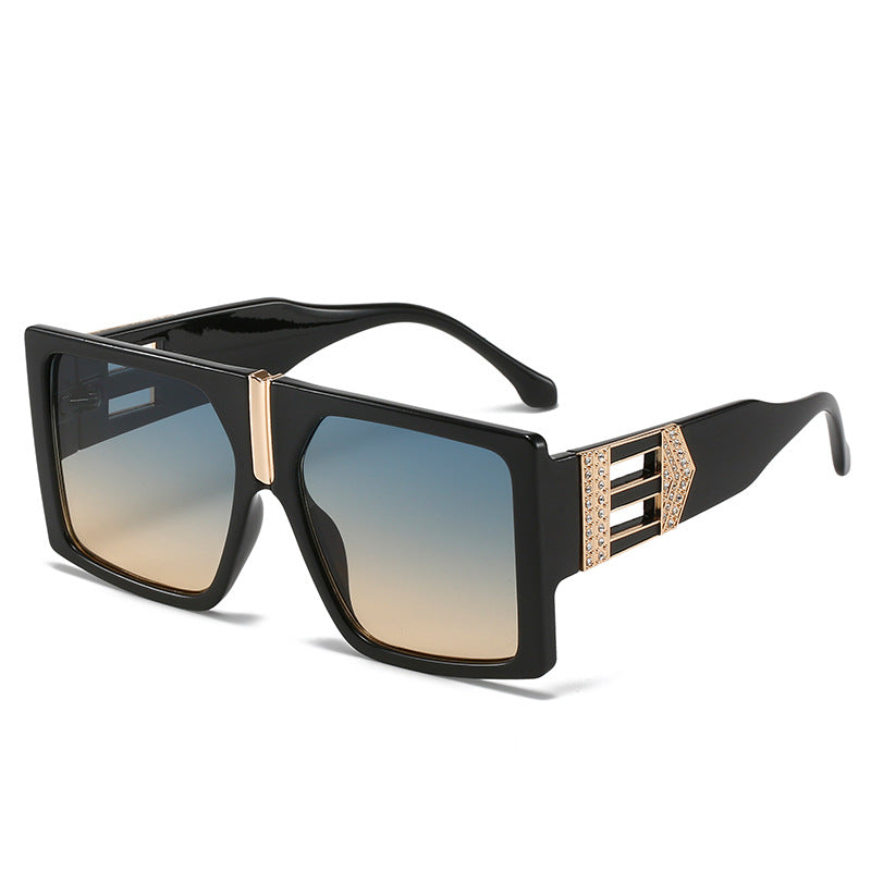 Dazzler Net Red Ins Square Sunglasses