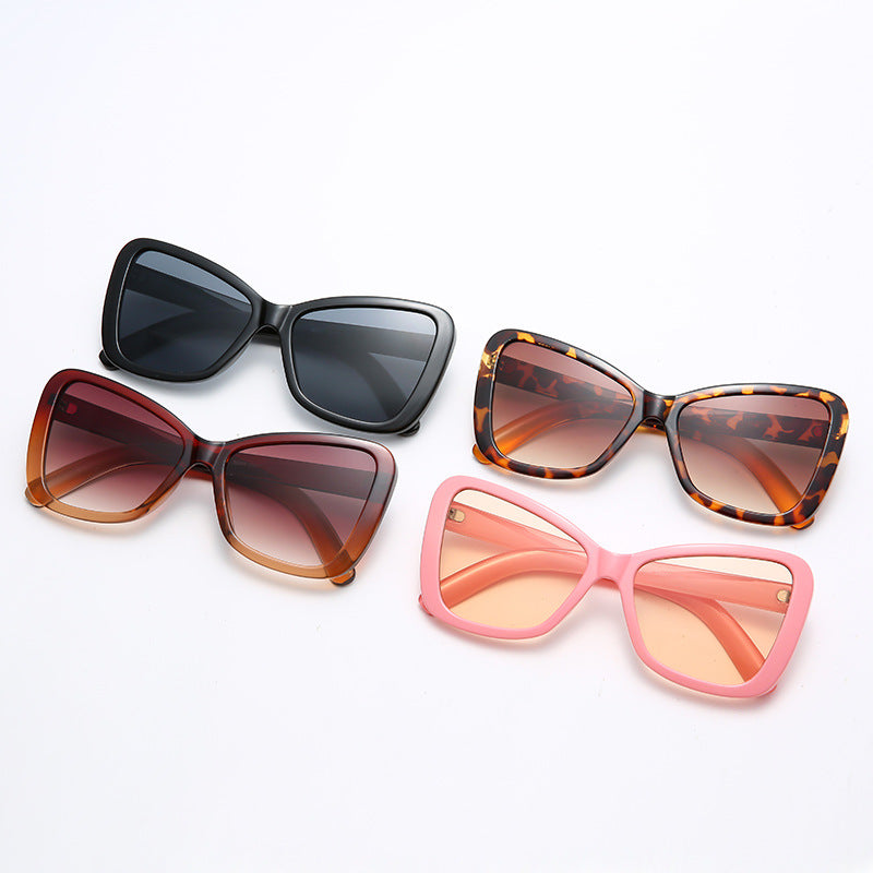 StyleFlight Butterfly Oversized Gradient Sunglasses