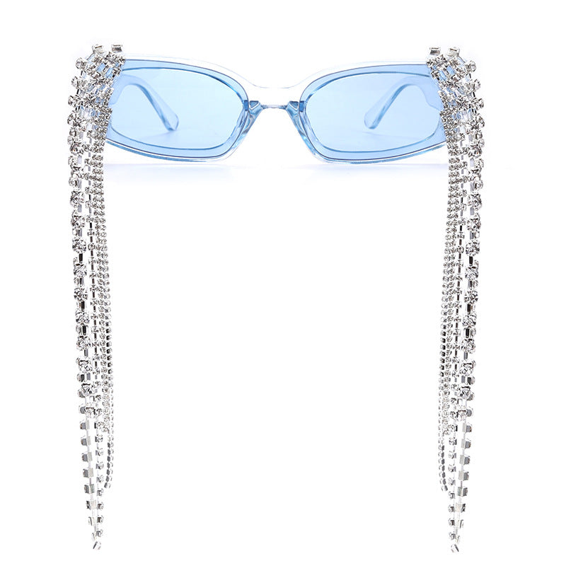 UrbanGlam Square Tassel Sunnies