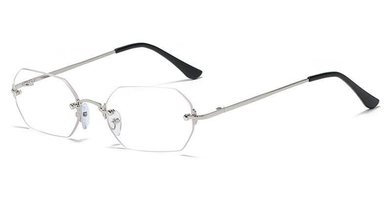 Urban Edge Octagonal Frameless Sunglasses