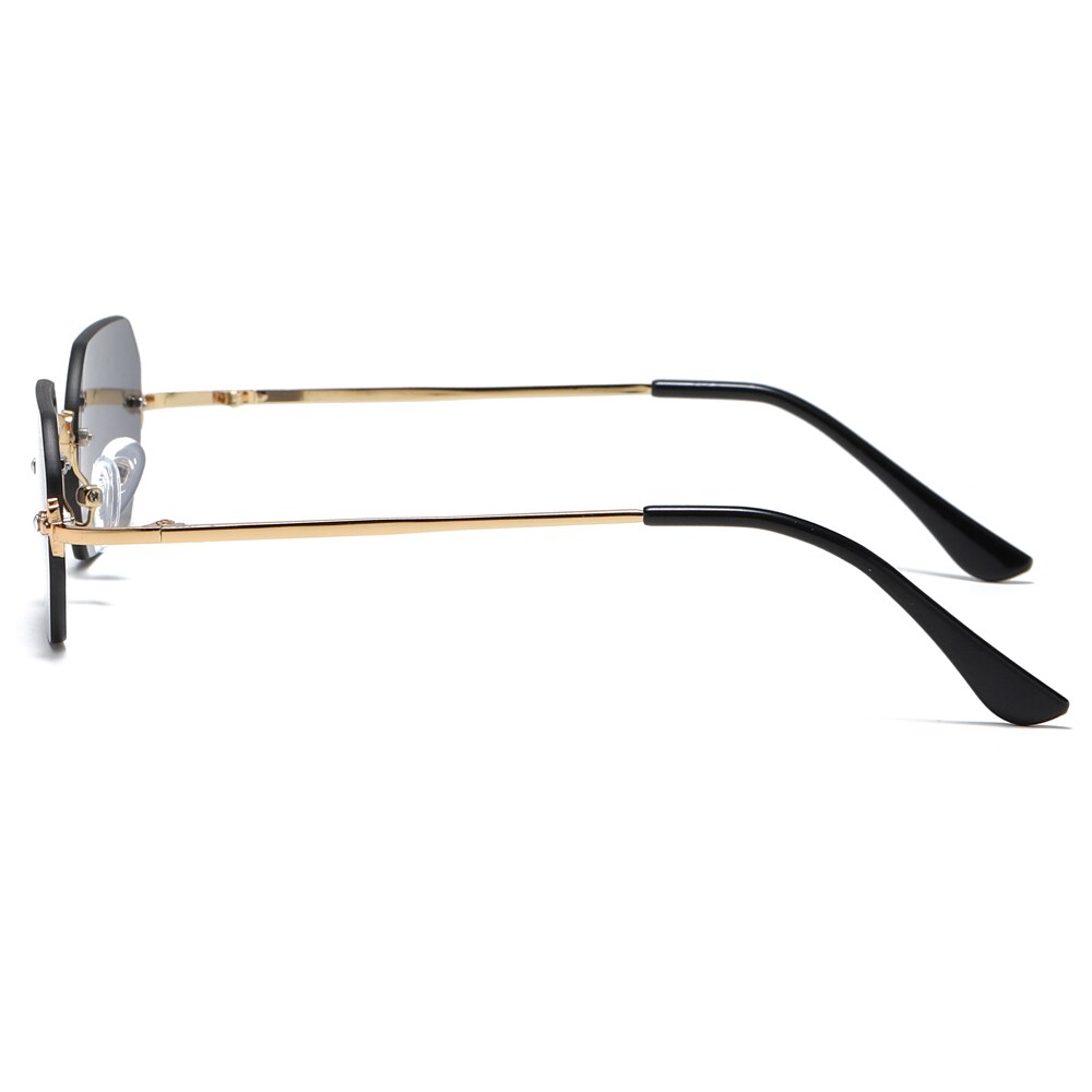Urban Edge Octagonal Frameless Sunglasses