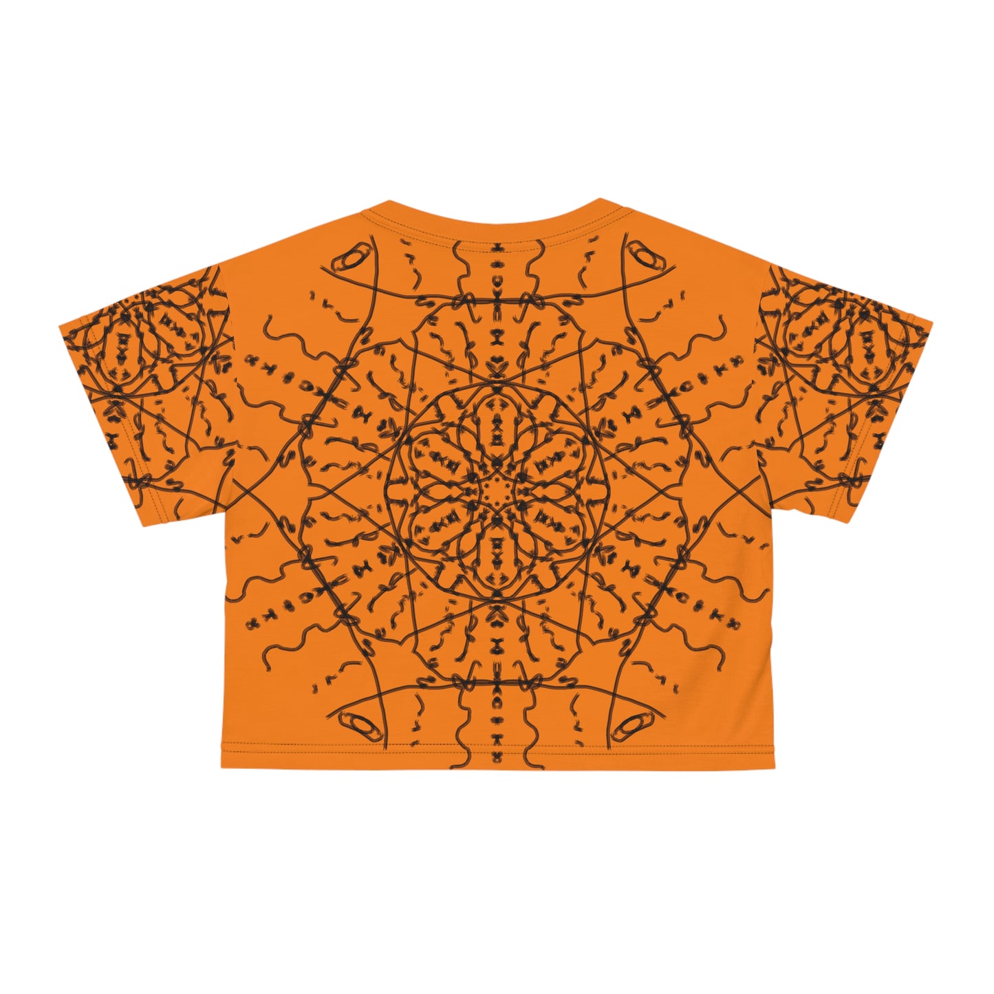 Black Whole Sun Women's Crop Top - Sunshine☀️
