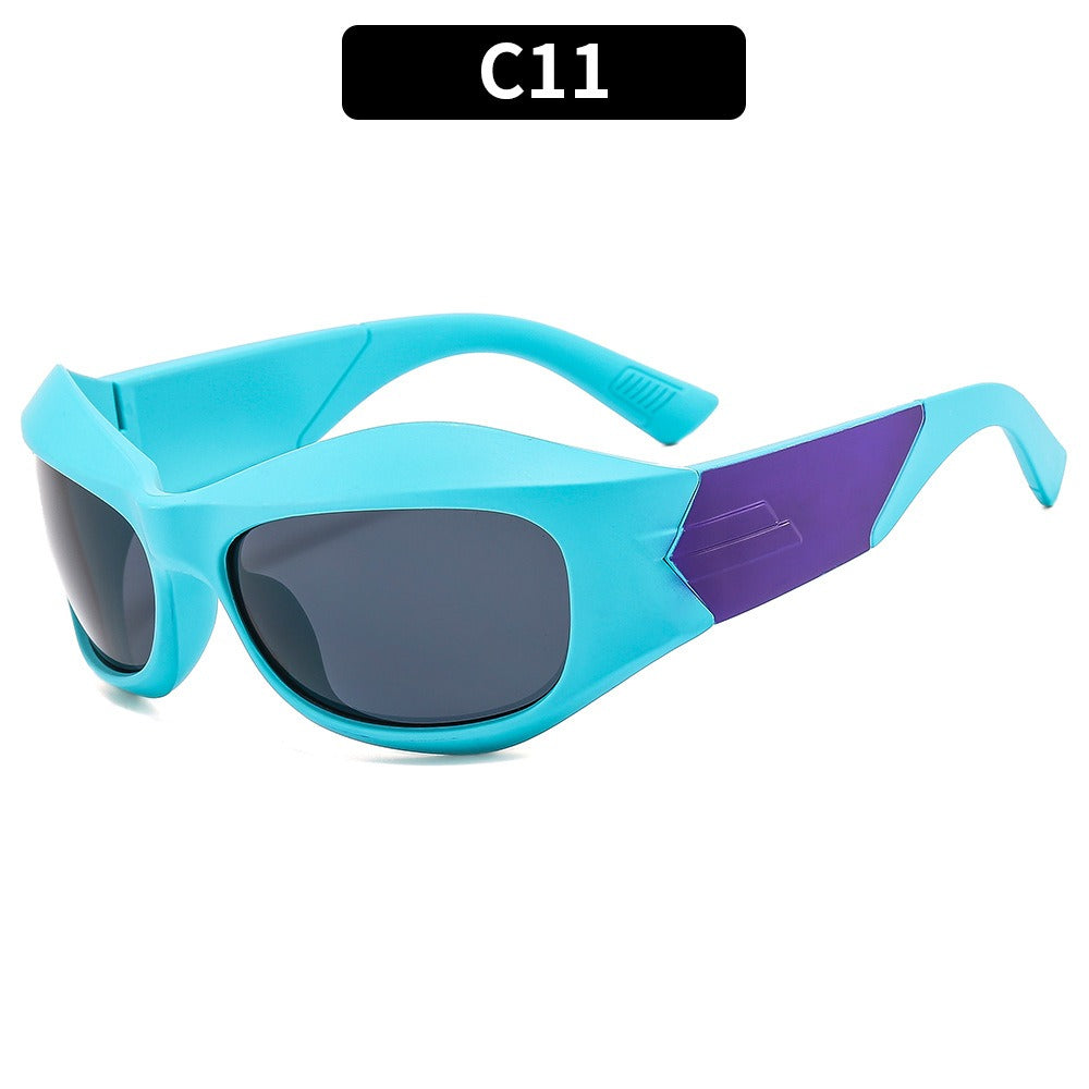 Neo-Revival Y2K Futuristic Sunglasses