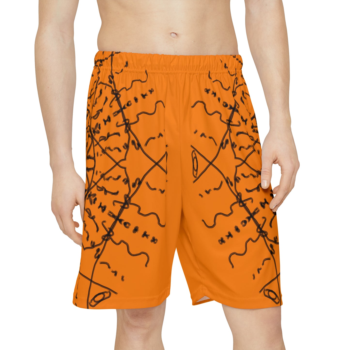 Black Whole Sun Men's Shorts - Sunshine☀️