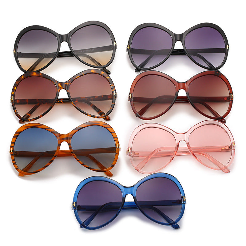 TrendCast Fashionable Large Frame Toad-Style Sunglasses