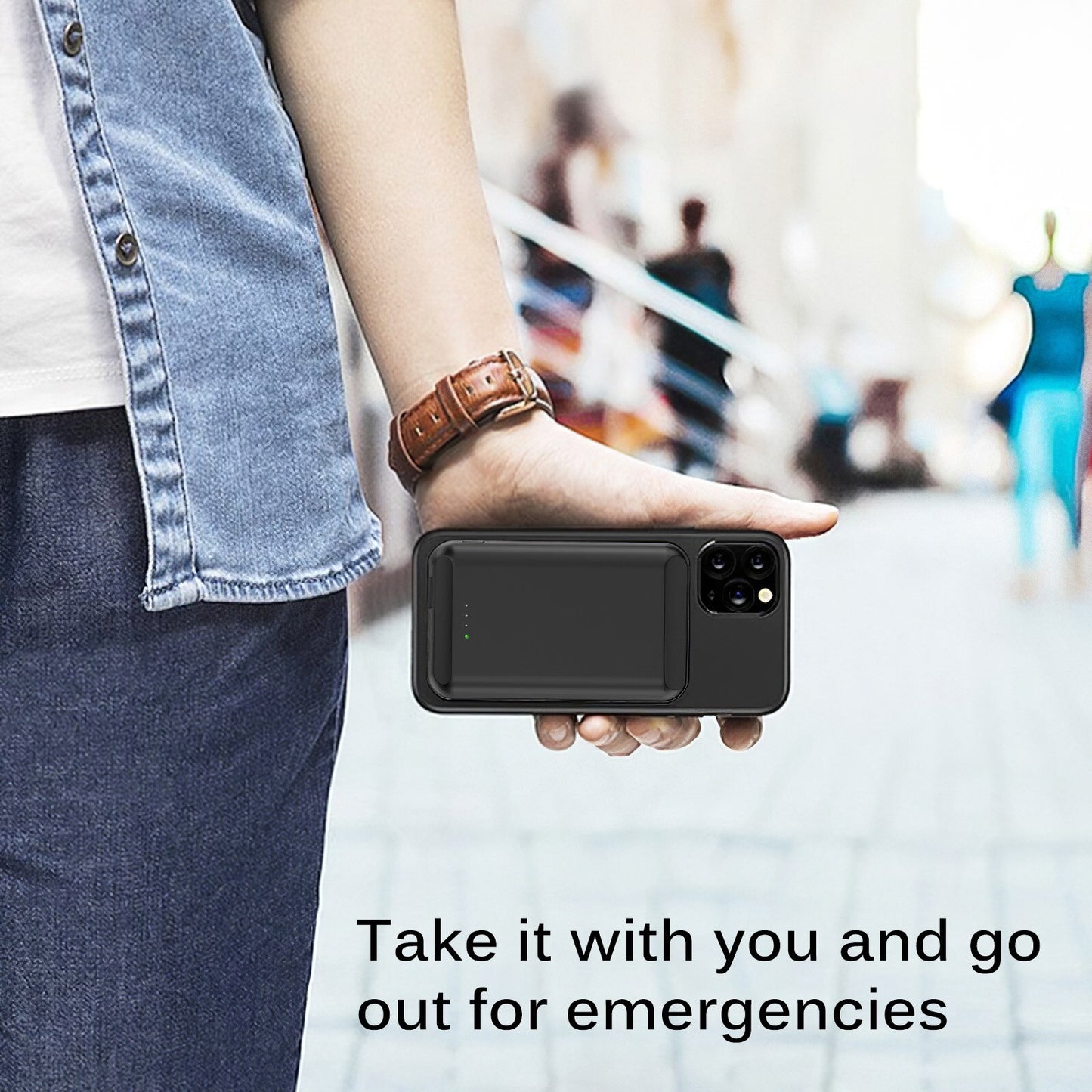 MagnetMate 5000mAh Portable Power Bank