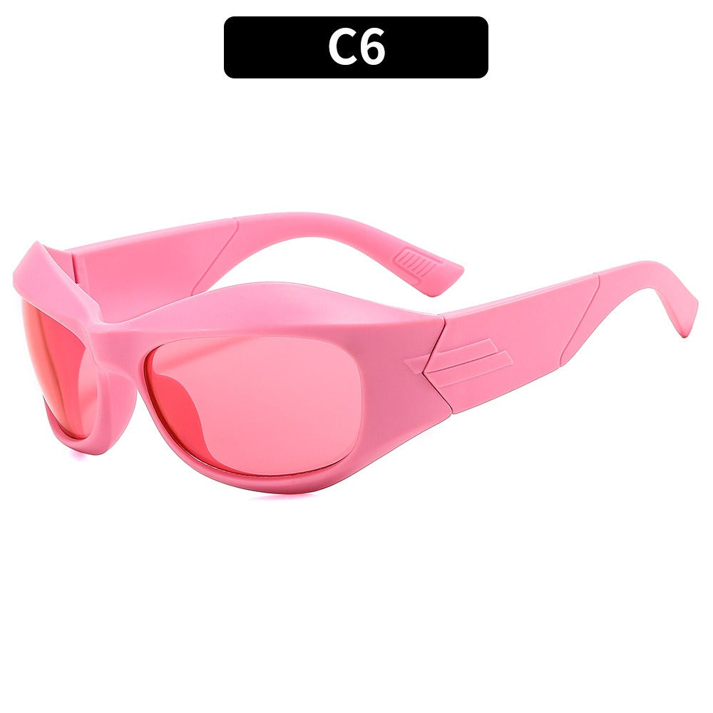 Neo-Revival Y2K Futuristic Sunglasses
