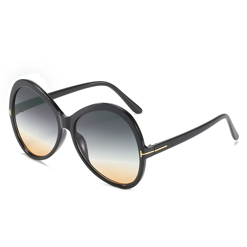 TrendCast Fashionable Large Frame Toad-Style Sunglasses