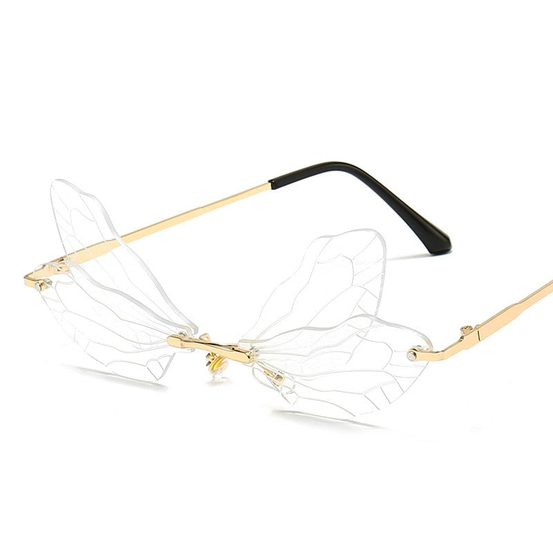 Vintage Vibe Dragonfly Steampunk Sunglasses