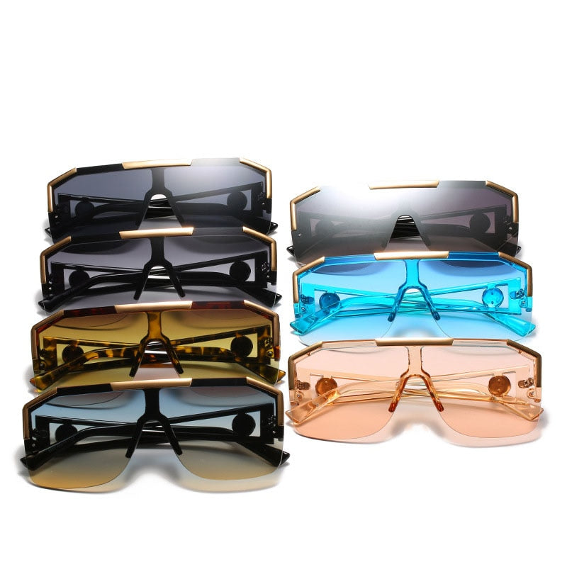 Grandiose Vintage Oversized Square Sunglasses