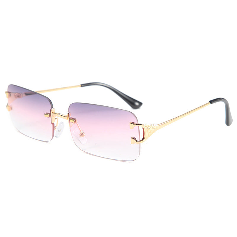 Fashionista's Edge Frameless Sunglasses