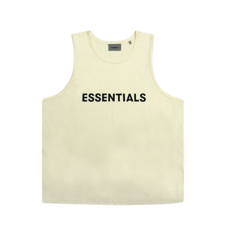ESSENTIALS Urban Streetwear Cotton Tank Top