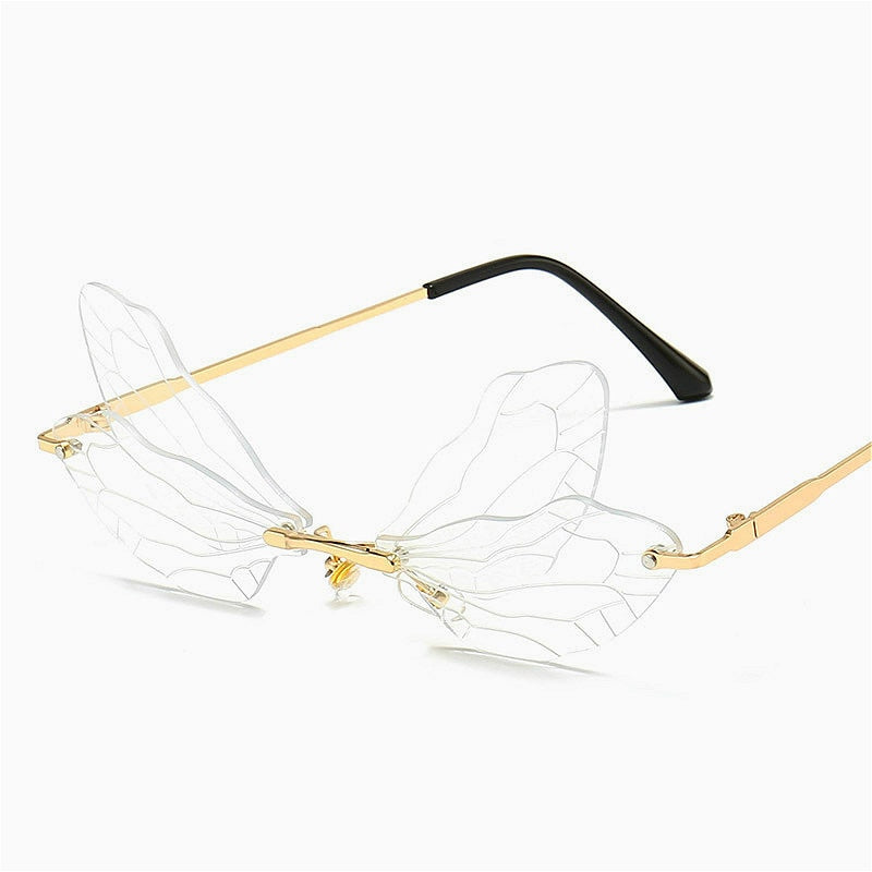 Vintage Vibe Dragonfly Steampunk Sunglasses