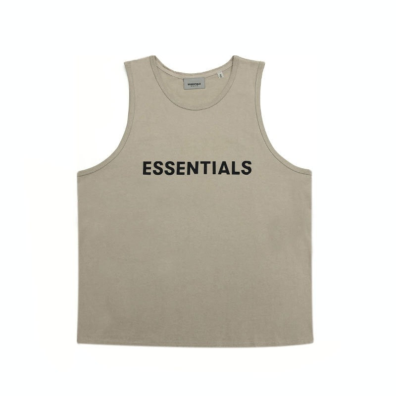 ESSENTIALS Urban Streetwear Cotton Tank Top