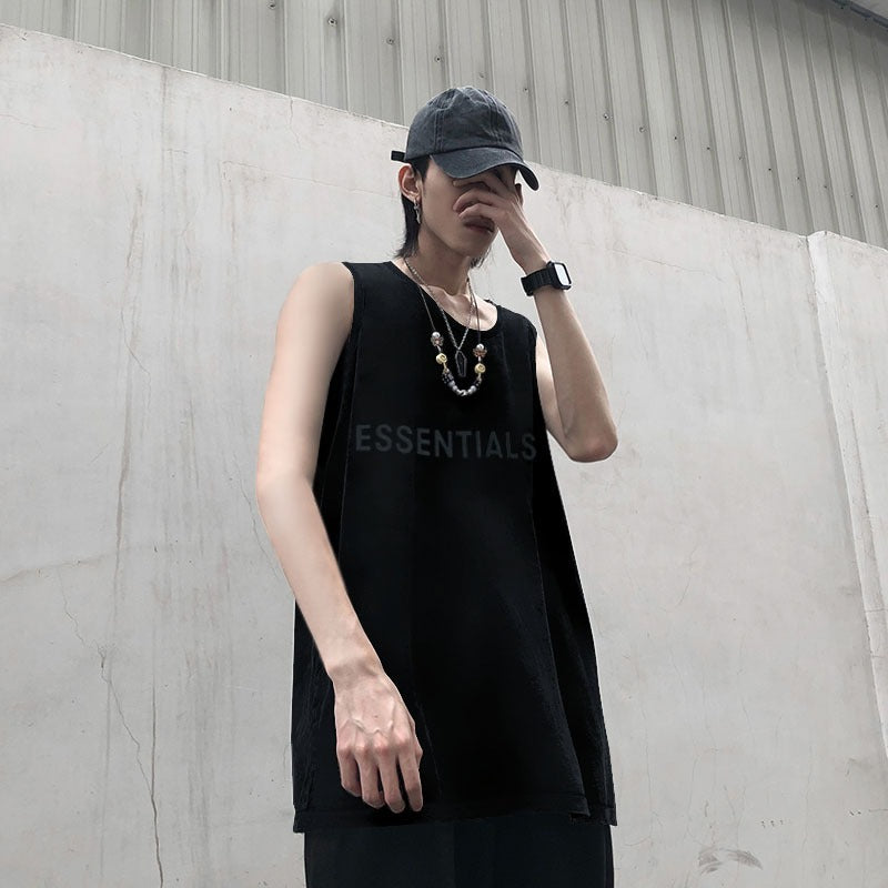 ESSENTIALS Urban Streetwear Cotton Tank Top