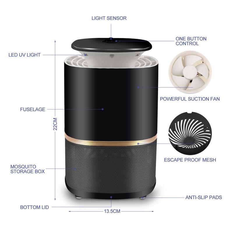 BugGuard UV Photocatalyst Mosquito Eradicator Lamp