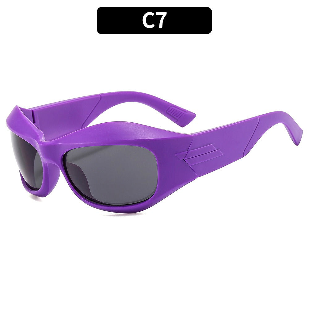 Neo-Revival Y2K Futuristic Sunglasses