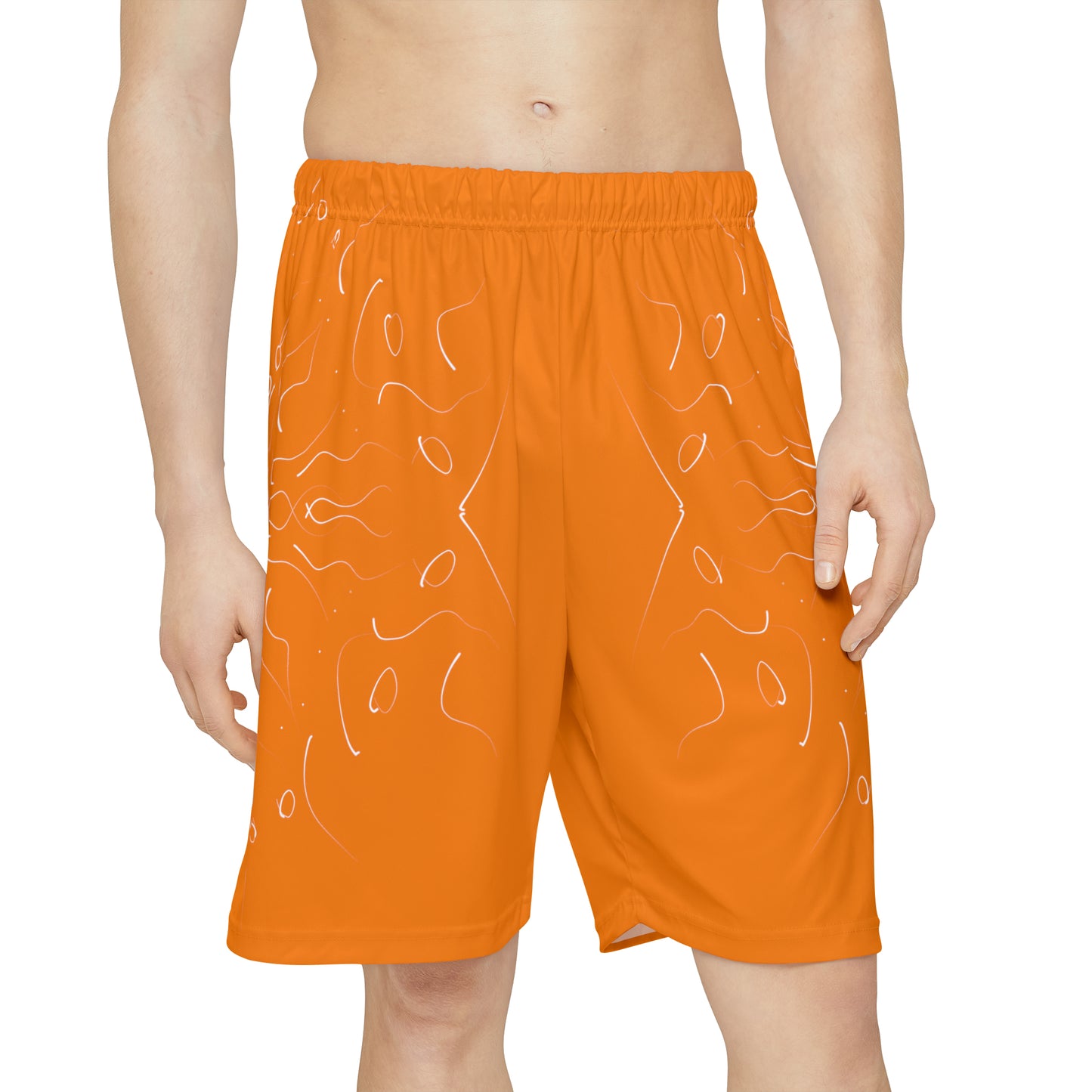 Needle Point Men's Shorts - Sunshine☀️