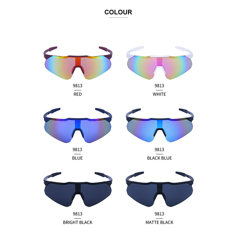 Vibrant Cyclist Performance One-Piece Lens Sunglasses