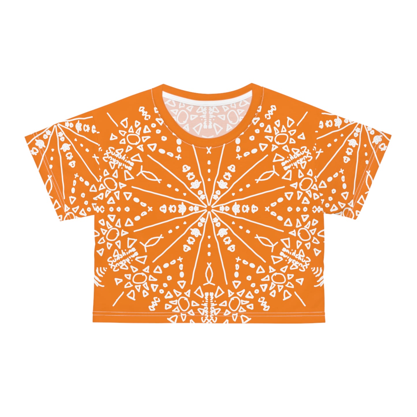 Solar Flare Women's Crop Top - Sunshine☀️
