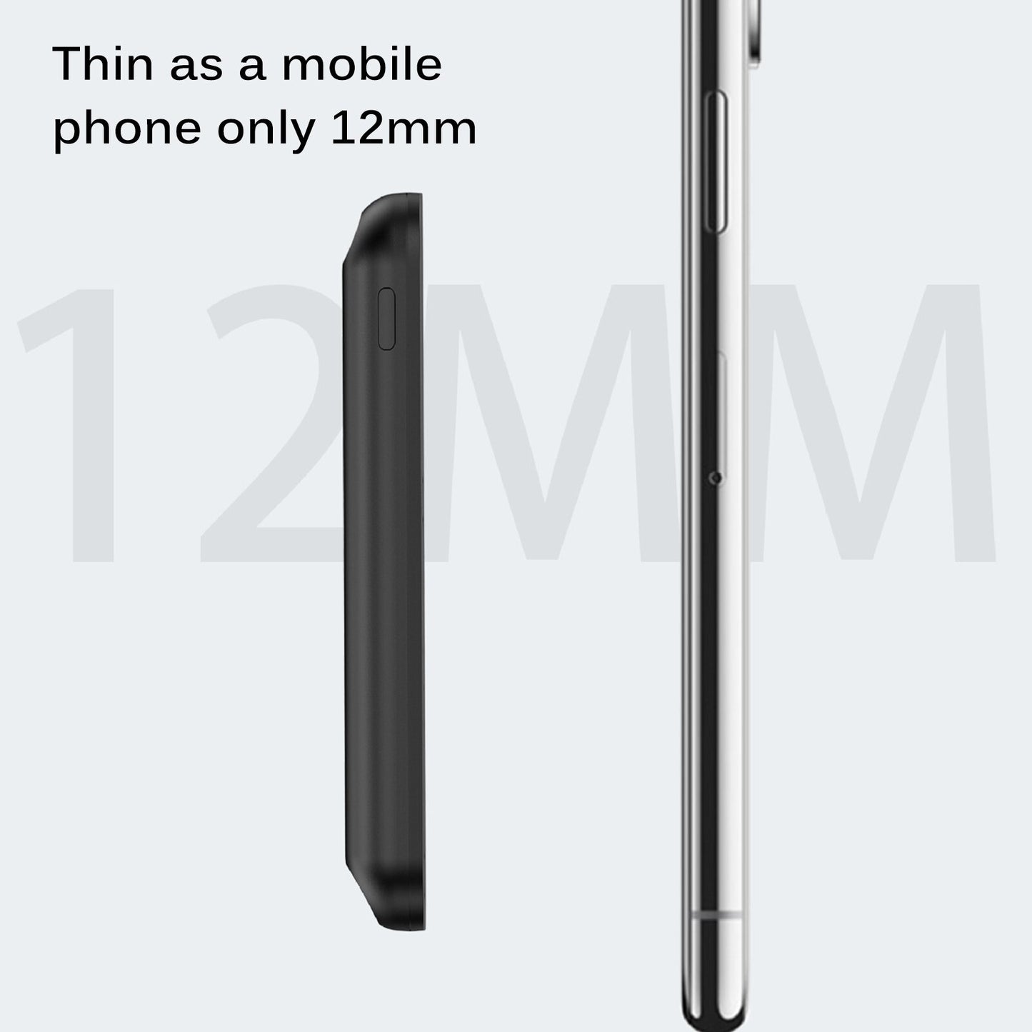 MagnetMate 5000mAh Portable Power Bank