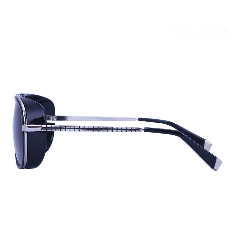 Square Retro Revival UV400 Steampunk Sunglasses