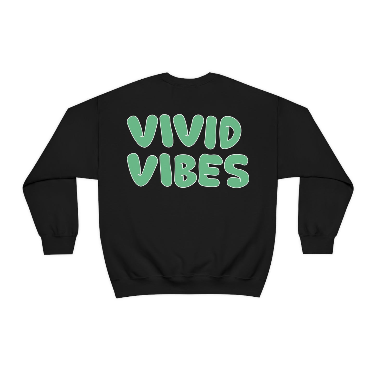 Vivid Vibes Unisex Crewneck Sweatshirt