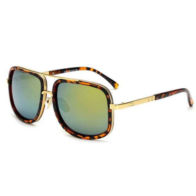 Pilot's Vision UV400 Square Sunglasses