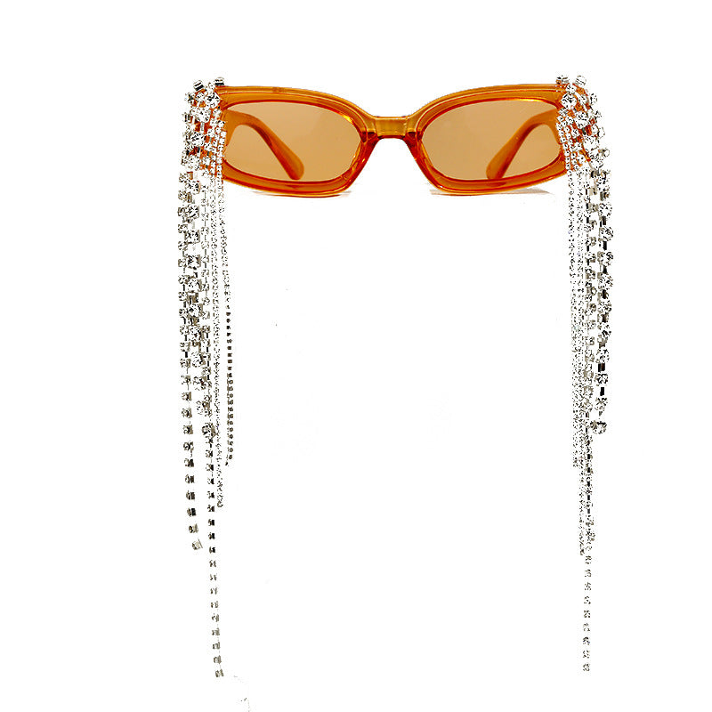 UrbanGlam Square Tassel Sunnies